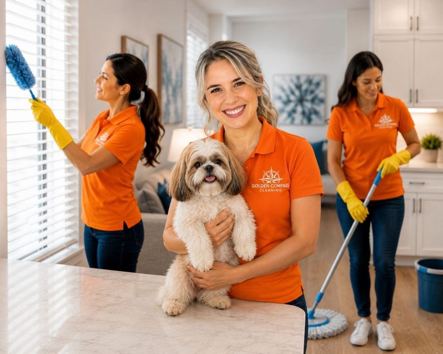Golden Compass Cleaning team serving Indian Trail, Monroe, Matthews and Charlotte NC
